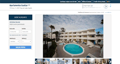 Desktop Screenshot of apartamentosguatiza.com